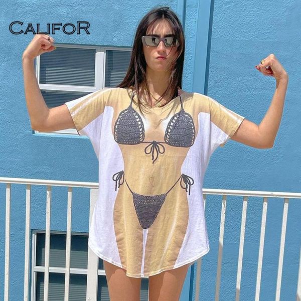 

women's t-shirt personality printed oversized summer 2021 design streetwear women y2k o-neck fashion woman tshirts casual homewear, White