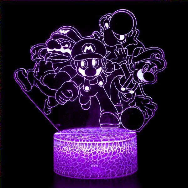 

night lights electronic web page stand-alone game light children handle toys players color changeable home decoration table lamp