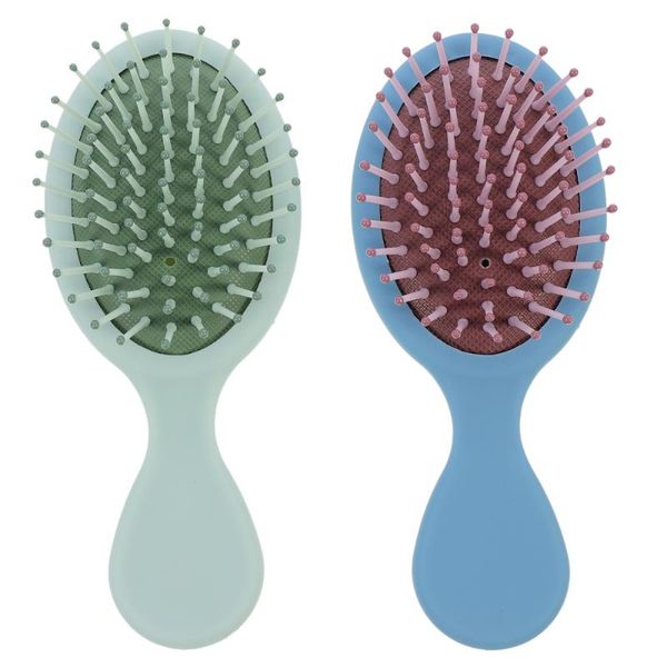 

hair brushes 2pcs combs styling professional airbag brush, Silver