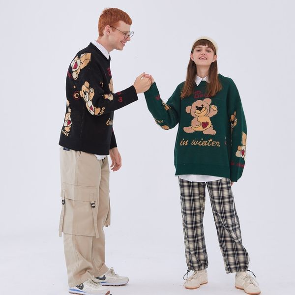 

sweater kawaii from the cartoon beautiful japanese clothes streetwear retro harajuku men's clothing pull hom 2021 sweater sweter, White;black