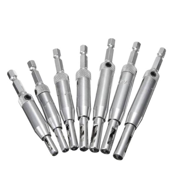 

craft tools 40# self centering drill bits tapper core hole puncher center bit set doors woodworking