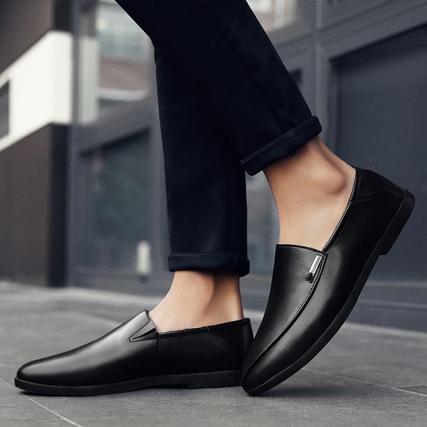 

streetwear sneakers men comfortable casual shoes men breathable sneakers korean style man, Black