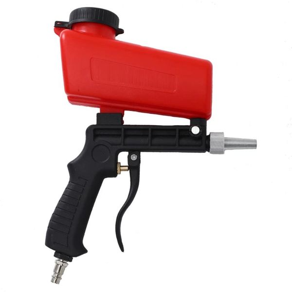 

pneumatic tools 90psi portable gravity sandblasting gun tool small sand blasting spray adjustable sandblaster