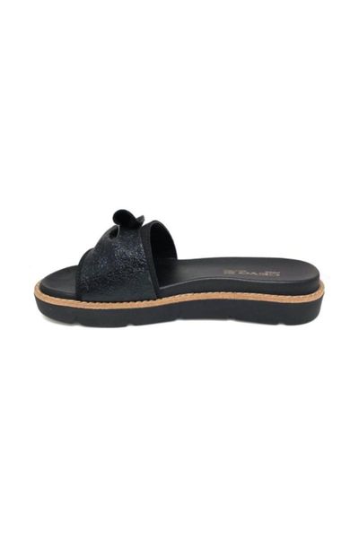 

slippers , 9966-1 (35-41), anatomical, women slippers, black