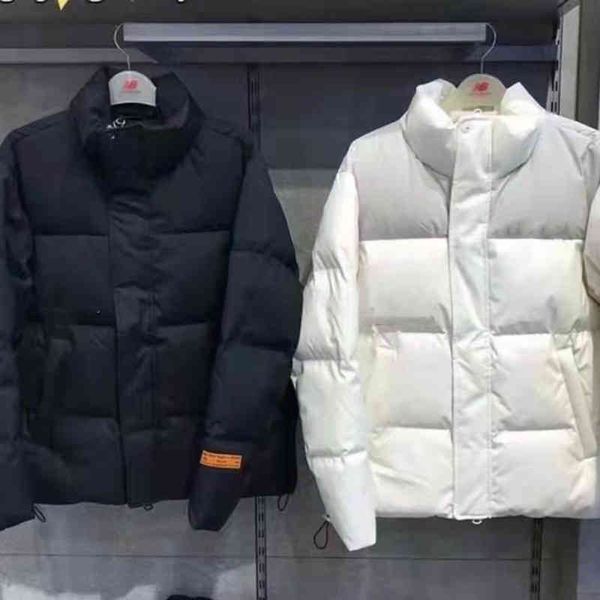 

down jacket 2021 winter n products women's medium and long st collar couple men's same leisure thickened, Black