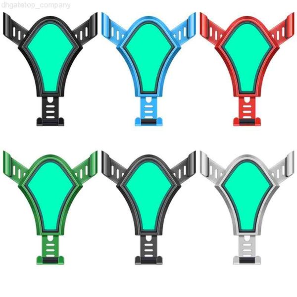 

car phone holder mount compatible with 4.0-7.0inch device sturdy universal stick on dashboard luminous