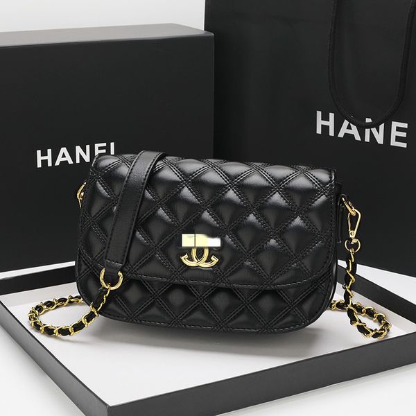 

women's bag 2021 fashion lingge chain luxury messenger