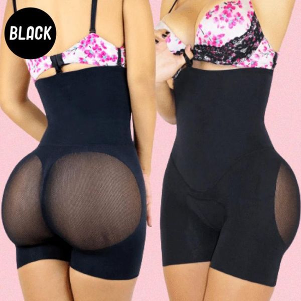 

women's shapers women high waist abdominal elastic seamless hip lifting body shapewear corset slimming bulifter a3, Black;white