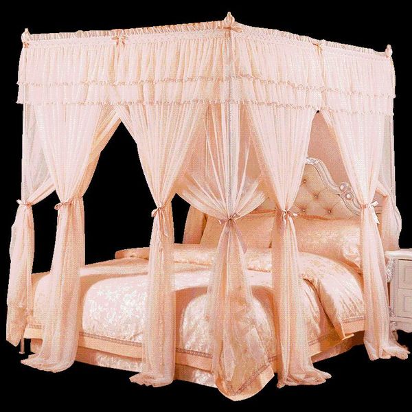 

mosquito net summer 1.8 m bed double home thickened three door floor support court 1.5 curtains repellent tent