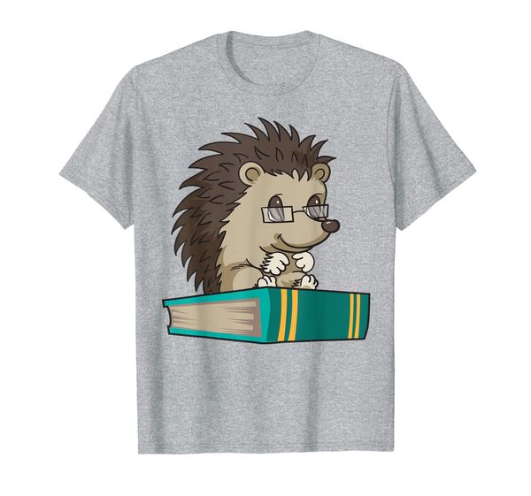 

Cute Unique Bookworm Reading Hedgehog Shirt Gift, Mainly pictures