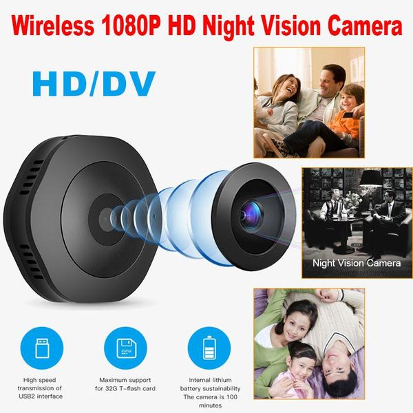 

cameras hd 1080p mini camera micro baby monitor infrared night vision video recorder motion detection home safe
