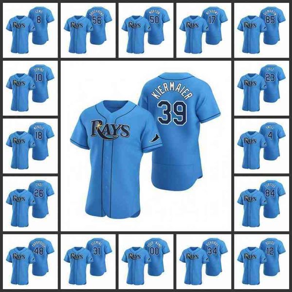 

Tampa's Bay Rays Men Women Youth #34 Trevor Richards 12 Wade Boggs 10 Mike Zunino 17 Austin Meadows Custom Light Blue Authentic Jersey