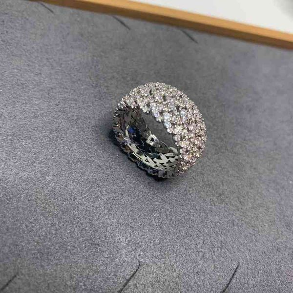 

band rings finger family a ear female baroque wide version white gold simple fashion, Silver