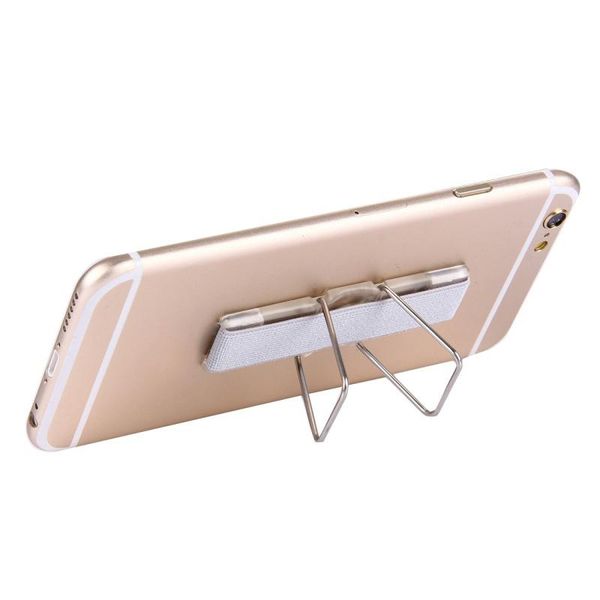 

phone holder mount stand kickstand 2 in 1 universal support with finger grip elastic band strap convenience durable cell mounts & holders