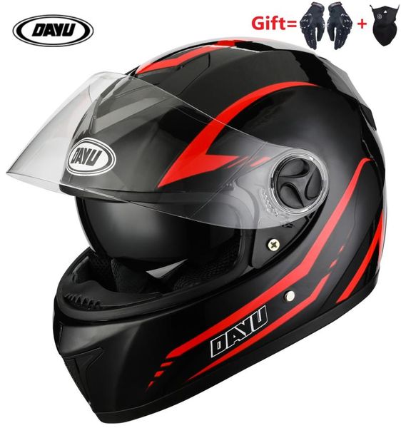 

motorcycle helmets 2 gifts off road full face helmet dual lens double visors dirt bike for moto sport adults
