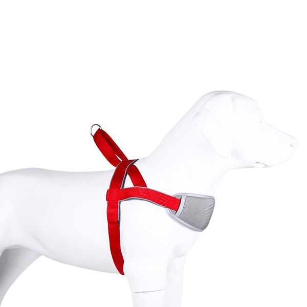 

dog collars & leashes nylon pet soft mesh large safety harness training walking vest