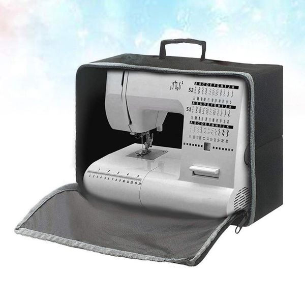 

other arts and crafts oxford cloth sewing machine cover handbag zipper bag black