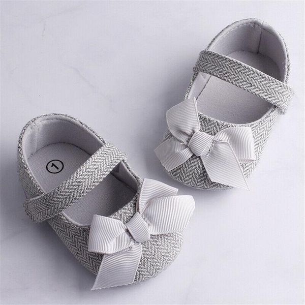 

first walkers emmababy infant baby girl shoes bowknot anti-slip soft sole hook toddler kids 0-18m 3 color