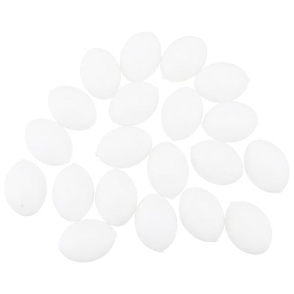 

other bird supplies 20pcs lifelike simulation pigeon egg laying prop breeding tool