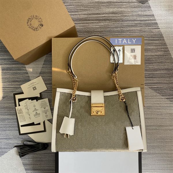 

5a luxurys designers bags women padlock shopping bags fashion handbags designer ladies shoulder bags shopping bags cross body purses genuine