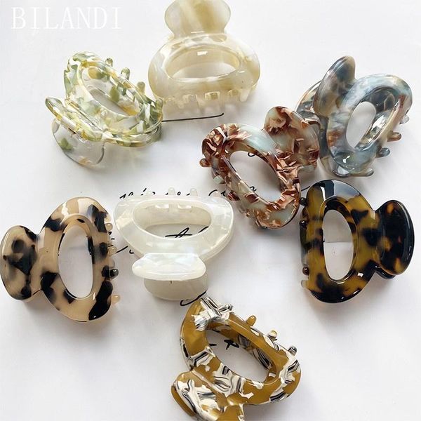

hair clips & barrettes bilandi small acetate clip for women girls claw crab hairpins hiar styling fashion accessories, Golden;silver