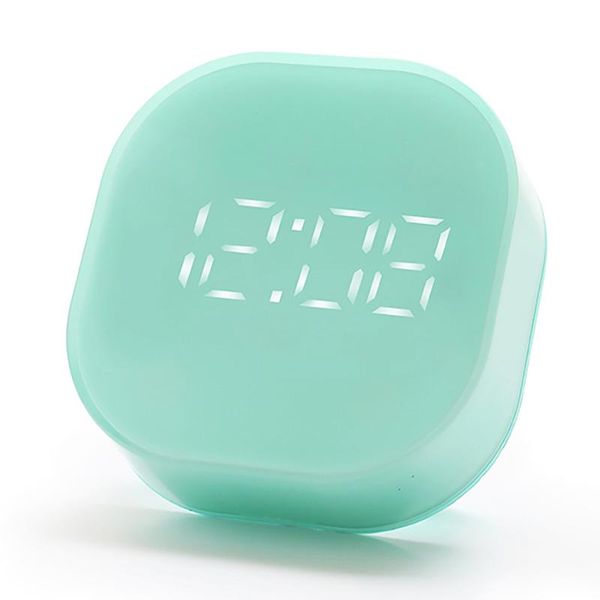 

other clocks & accessories square electronic digital clock silent alarm intelligent temperature sensing magnetic attraction desk bedroom dec