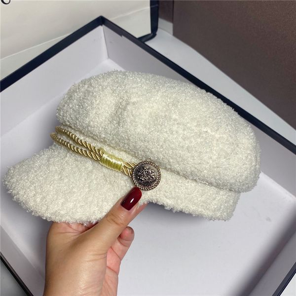 

women's cashmere navy cap autumn and winter ckxg, Yellow