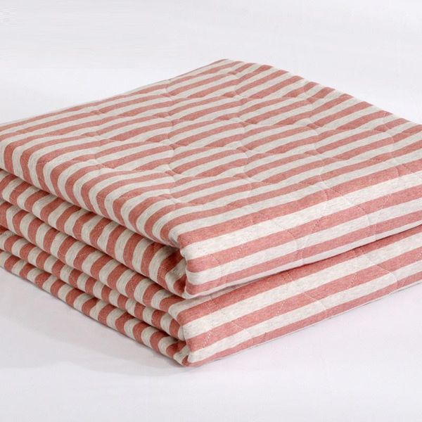 

comforters & sets striped plaid thin cotton summer quilt blankets soft comforter patchwork quilted bed cover quilting for adults kids bedspr