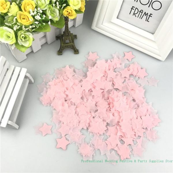 

party decoration 15g confetti sprinkles birthday wedding sparkle light pink rose stars supply paper