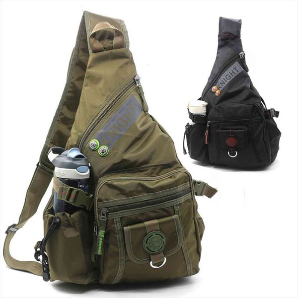 

single rucksack cross body daypack backpack travel knapsack fashion water bottle kettle bag shoulder chest bags
