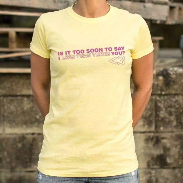 

i less than three you t-shirt | women's short sleeve top, White;black
