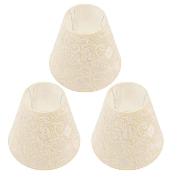 

table lamps 3pcs creative el light cover decorative lampshade chic accessory beige