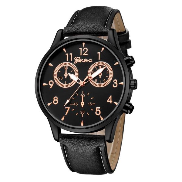

wristwatches men watch mans clock men's date leather strap watches sport quartz military wristwatch relatio masculine boris, Slivery;brown