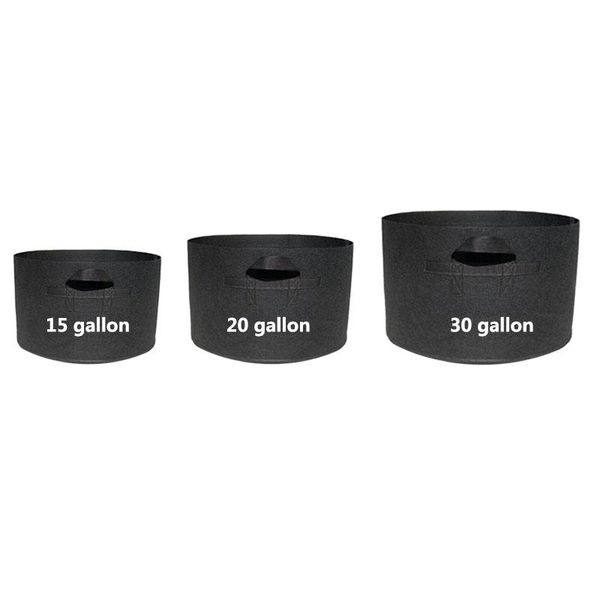 

15-30 gallon plant flower grow bags pot home garden tools potato strawberry fabric vegetable jardin gardening growing pots planters &