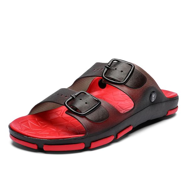 

2021 summer new mens menks shoes clogs sandals eva lightweight beach slippers for men women garden mens shoe flip flop, Black