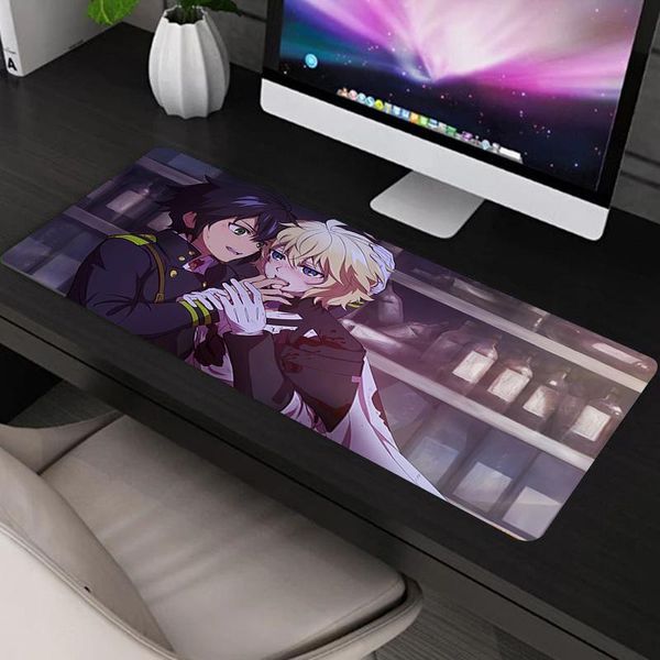 

mouse pads & wrist rests seraph of the end mousepad mause pad xxl mausepad kawaii rug keyboard gamer desk gamers accessories anime pc comple