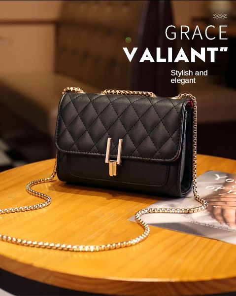 

totes bag handbags 2021 korean casual rhombus chain fashion one-shoulder messenger