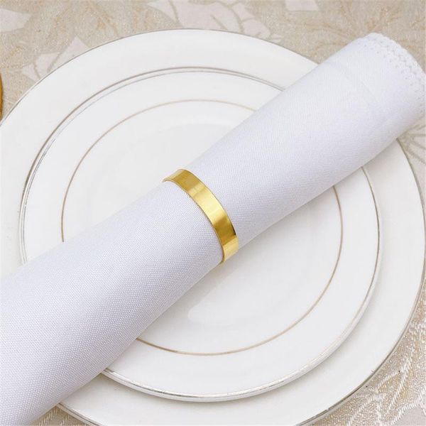

/ pcs products simple metal circle napkin ring el restaurant tabledecoration rings