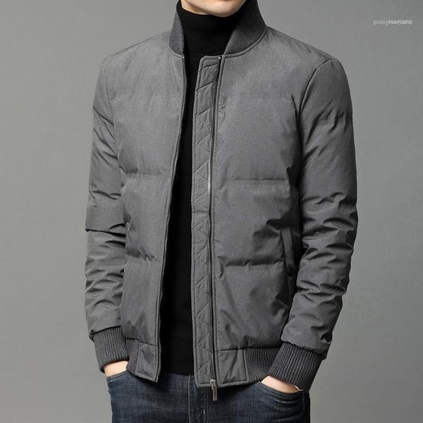 

winter youth in the men's down jacket more leisure warm collar men loose baseball1, Black