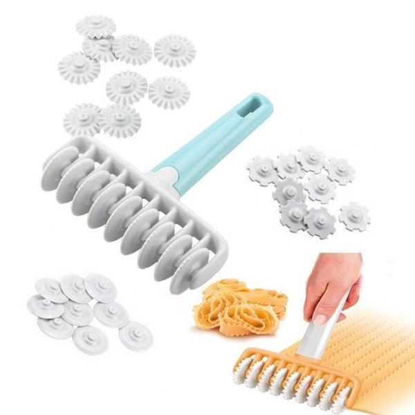 

37pcs kitchen fondant ribbon cutter roller embosser dough pastry baking tool & tools