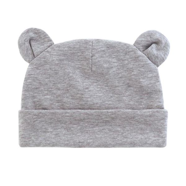 

caps & hats cotton baby hat born beanie soft elastic pography props infant accessories cap for girls boy style, Yellow