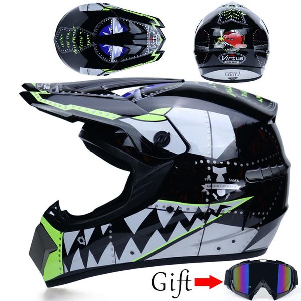 

motorcycle helmets protective motor motocross helmet mens moto capacity off road