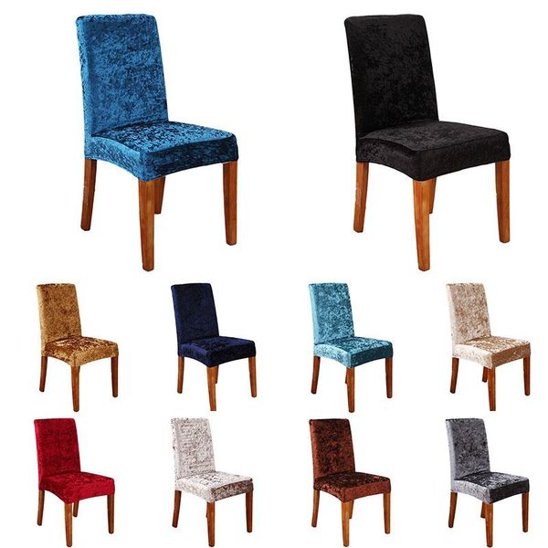 

chair covers spandex elastic polyester slipcover cushion case stretch cover for wedding el banquet home supplies