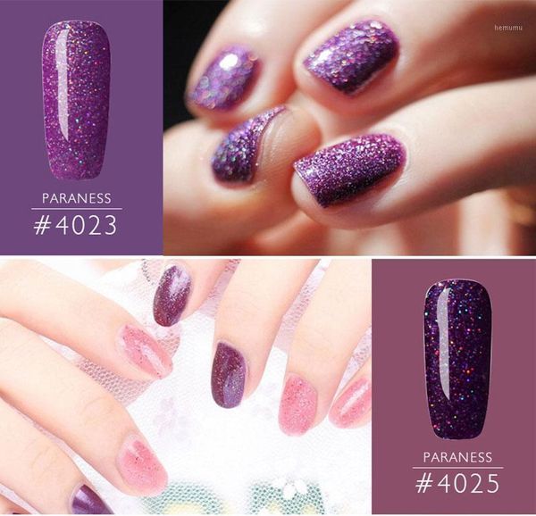 

8ml long lasting starry sky lacquer gel varnish soak off uv nail polish led lamp color neon varnish1, Red;pink