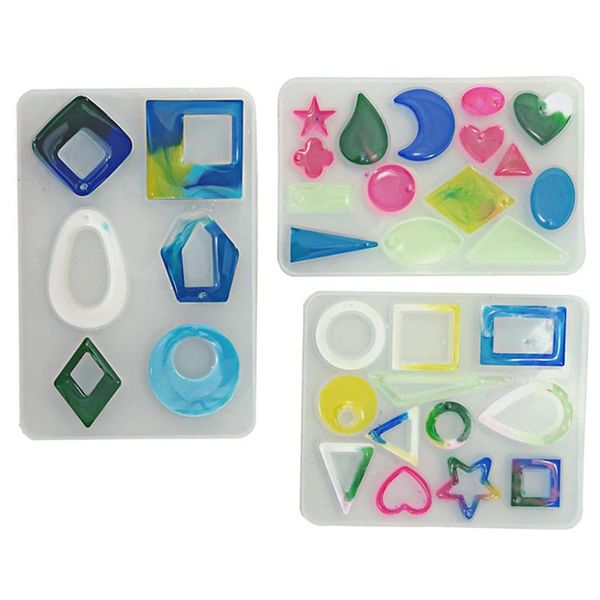 

earring epoxy resin molds jewelry silicone for diy earrings pendant 1pc soft household products 2021 craft tools