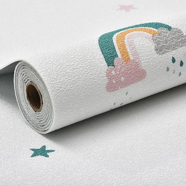 

wall stickers 50x280cm 3d wallpaper moisture-proof self-adhesive home decoration cartoon waterproof anti-collision