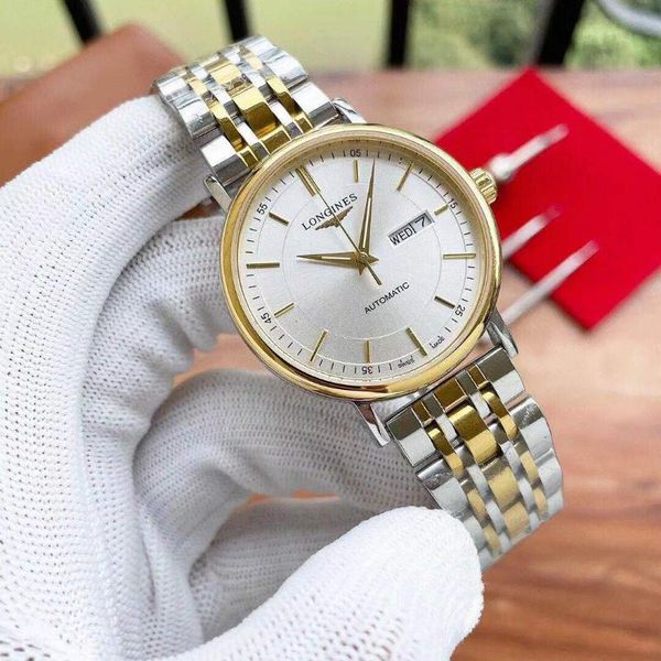 

wristwatches swiss watch men's mechanical quartz lovers' high end atmosphere beautiful noble lady's, Slivery;brown