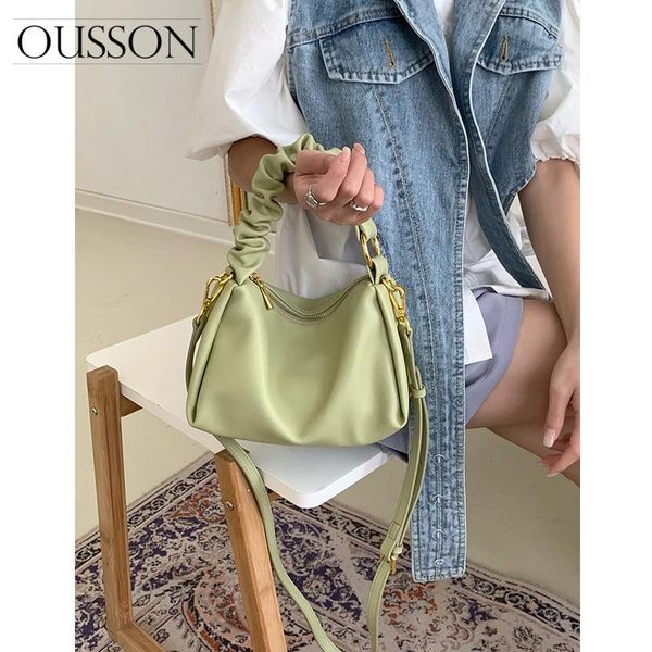 

evening bags 2021 large capacity handle bag exquisite women crossbody pillow leather small square shoulder for