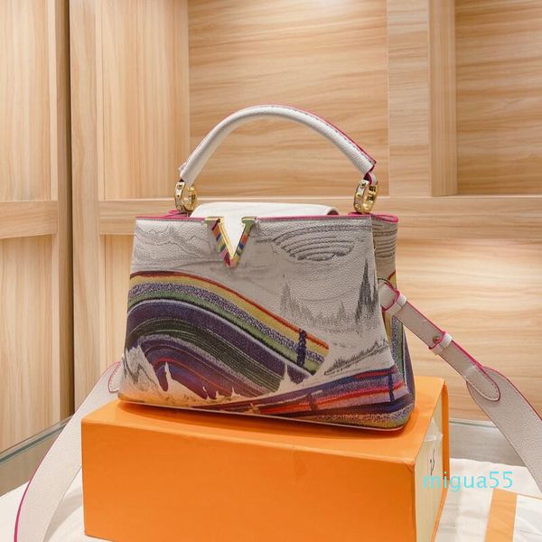 

capucines women totes designer bags purses classic handbags wide straps shoulder bag crossbody