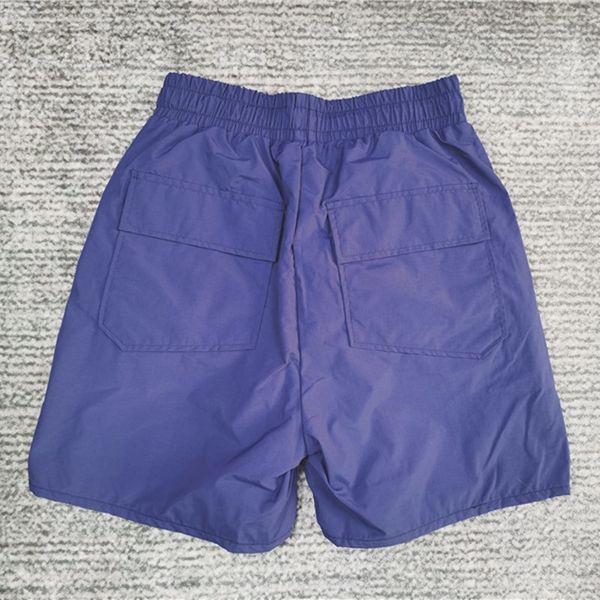 

blue rhude shorts men women 11 board shorts inside mesh breech2776, White;black